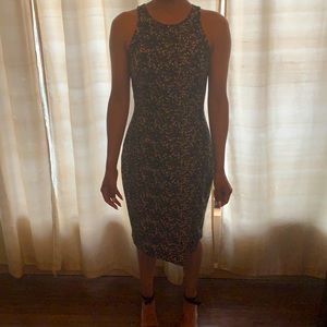 Floral dress from Banana Republic